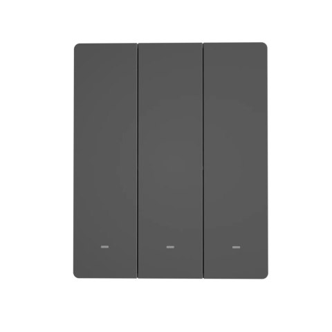 Sonoff inteligentny 3-kanałowy przełącznik ścienny Wi-Fi czarny (M5-3C-80) Sonoff inteligentny 3-kanałowy przełącznik ścienny Wi-Fi czarny (M5-3C-80)