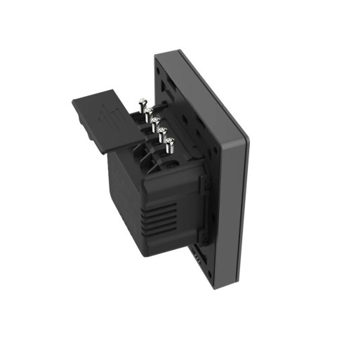Sonoff inteligentny 3-kanałowy przełącznik ścienny Wi-Fi czarny (M5-3C-80) Sonoff inteligentny 3-kanałowy przełącznik ścienny Wi-Fi czarny (M5-3C-80)