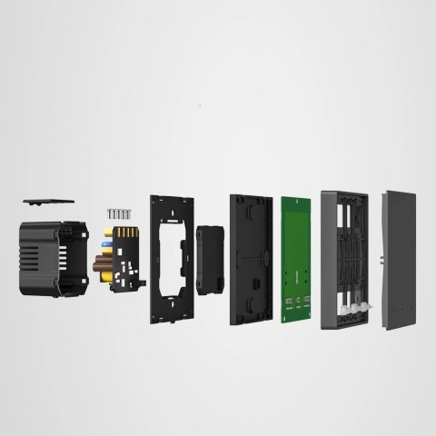 Sonoff inteligentny 3-kanałowy przełącznik ścienny Wi-Fi czarny (M5-3C-80) Sonoff inteligentny 3-kanałowy przełącznik ścienny Wi-Fi czarny (M5-3C-80)