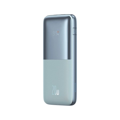 Baseus Bipow Pro powerbank 10000mAh 20W + kabel USB 3A 0.3m niebieski (PPBD040103) Baseus Bipow Pro powerbank 10000mAh 20W + kabel USB 3A 0.3m niebieski (PPBD040103)