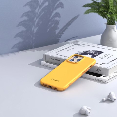Choetech MFM Anti-drop case etui Made For MagSafe do iPhone 13 Pro pomarańczowy (PC0113-MFM-YE) Choetech MFM Anti-drop case etui Made For MagSafe do iPhone 13 Pro pomarańczowy (PC0113-MFM-YE)