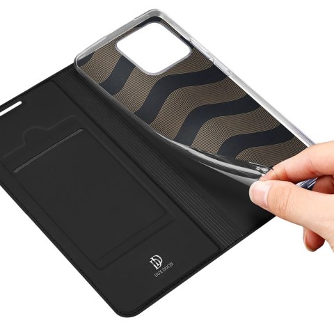 Dux Ducis Skin Pro kabura etui pokrowiec z klapką Realme Narzo 50A czarny Dux Ducis Skin Pro kabura etui pokrowiec z klapką Realme Narzo 50A czarny