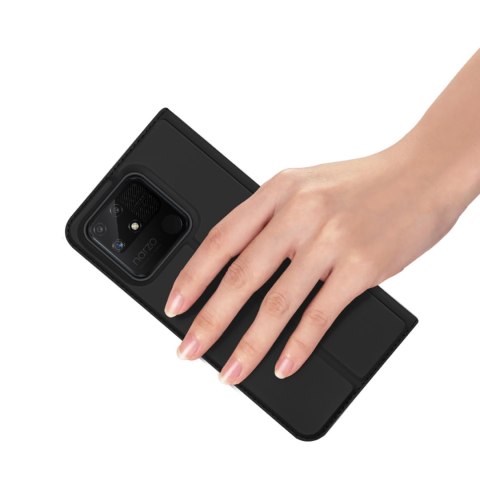 Dux Ducis Skin Pro kabura etui pokrowiec z klapką Realme Narzo 50A czarny Dux Ducis Skin Pro kabura etui pokrowiec z klapką Realme Narzo 50A czarny