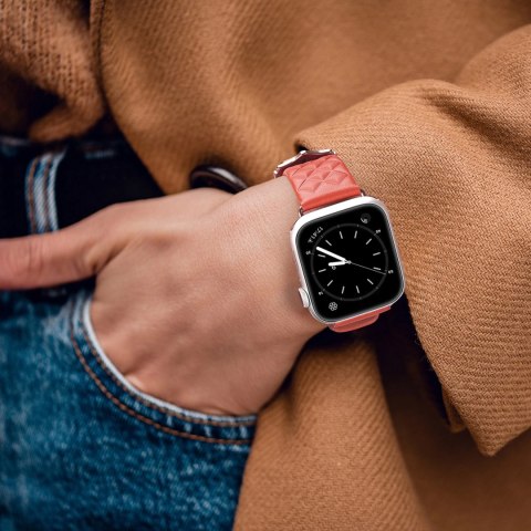 Dux Ducis Strap skórzany pasek do Watch 7 / 6 / 5 / 4 / 3 / 2 / SE (45 / 44 / 42mm) opaska bransoleta bransoletka z naturalnej s Dux Ducis Strap skórzany pasek do Watch 7 / 6 / 5 / 4 / 3 / 2 / SE (45 / 44 / 42mm) opaska bransoleta bransoletka z naturalnej s