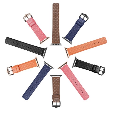 Dux Ducis Strap skórzany pasek do Watch 7 / 6 / 5 / 4 / 3 / 2 / SE (45 / 44 / 42mm) opaska bransoleta bransoletka z naturalnej s Dux Ducis Strap skórzany pasek do Watch 7 / 6 / 5 / 4 / 3 / 2 / SE (45 / 44 / 42mm) opaska bransoleta bransoletka z naturalnej s