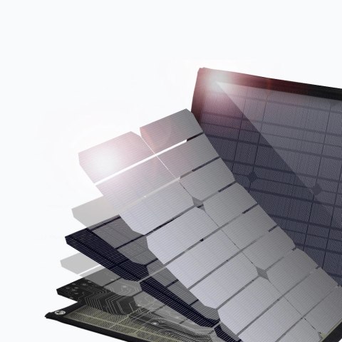 Ładowarka Choetech SC008 solarna składana 120W DC / USB-C / 2x USB-A - czarna Ładowarka Choetech SC008 solarna składana 120W DC / USB-C / 2x USB-A - czarna