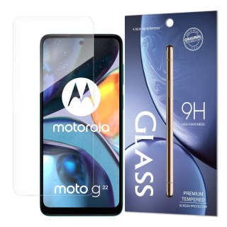 Tempered Glass szkło hartowane 9H Motorola Moto G22 (opakowanie - koperta)