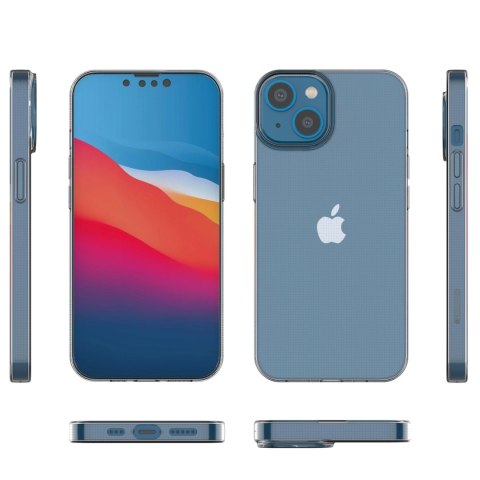 Żelowy pokrowiec etui Ultra Clear 0.5mm iPhone 14 przezroczysty Żelowy pokrowiec etui Ultra Clear 0.5mm iPhone 14 przezroczysty