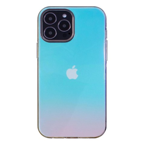 Aurora Case etui do iPhone 12 Pro Max żelowy neonowy pokrowiec niebieski Aurora Case etui do iPhone 12 Pro Max żelowy neonowy pokrowiec niebieski