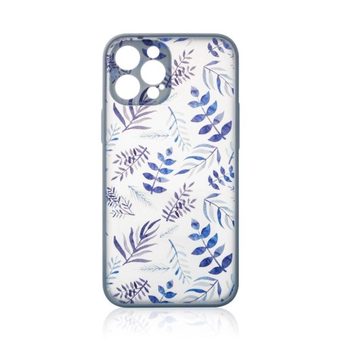 Design Case etui do Samsung Galaxy A13 5G pokrowiec w kwiaty ciemnoniebieski Design Case etui do Samsung Galaxy A13 5G pokrowiec w kwiaty ciemnoniebieski