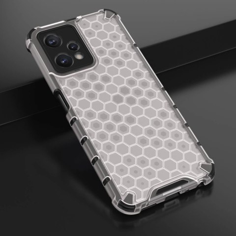 Honeycomb etui pancerny pokrowiec z żelową ramką Realme 9 Pro przezroczysty Honeycomb etui pancerny pokrowiec z żelową ramką Realme 9 Pro przezroczysty