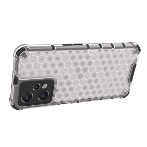 Honeycomb etui pancerny pokrowiec z żelową ramką Realme 9 Pro przezroczysty Honeycomb etui pancerny pokrowiec z żelową ramką Realme 9 Pro przezroczysty