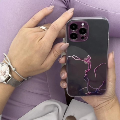 Marble Case etui do iPhone 12 żelowy pokrowiec marmur różowy Marble Case etui do iPhone 12 żelowy pokrowiec marmur różowy