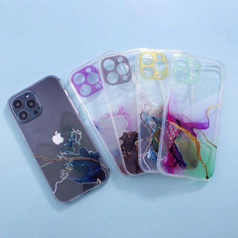 Marble Case etui do iPhone 12 żelowy pokrowiec marmur różowy Marble Case etui do iPhone 12 żelowy pokrowiec marmur różowy