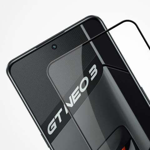Nillkin CP+PRO ultracienkie szkło hartowane na cały ekran z ramką 0,2 mm 9H Realme GT Neo 3 czarny Nillkin CP+PRO ultracienkie szkło hartowane na cały ekran z ramką 0,2 mm 9H Realme GT Neo 3 czarny