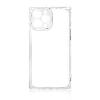 Square Clear Case etui do iPhone 13 Pro żelowy pokrowiec przezroczysty