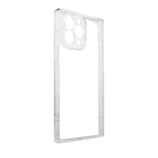 Square Clear Case etui do iPhone 13 Pro żelowy pokrowiec przezroczysty