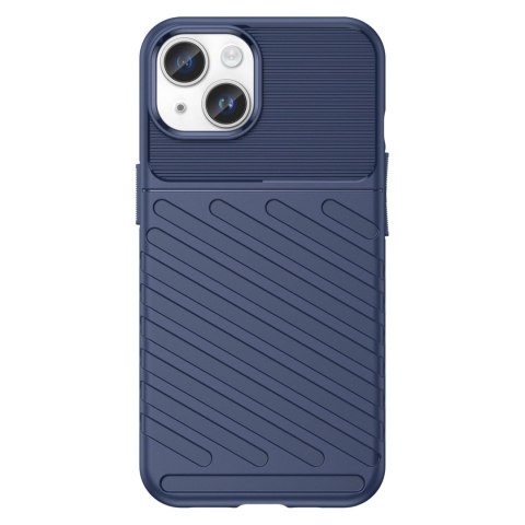 Thunder Case etui iPhone 14 Plus pancerny pokrowiec niebieski