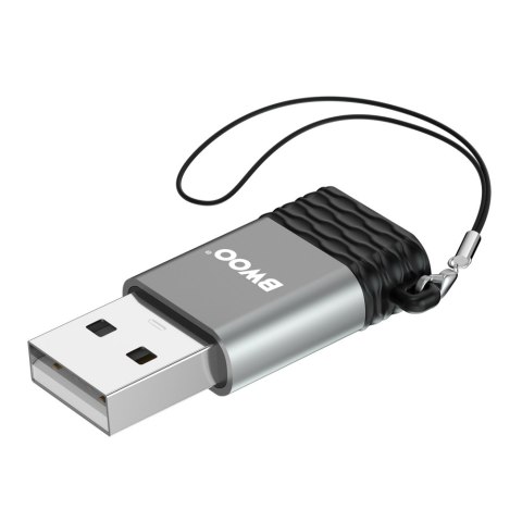 BWOO adapter USB-C - USB szary OTG BZ-38 BWOO adapter USB-C - USB szary OTG BZ-38