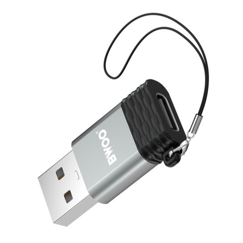 BWOO adapter USB-C - USB szary OTG BZ-38 BWOO adapter USB-C - USB szary OTG BZ-38