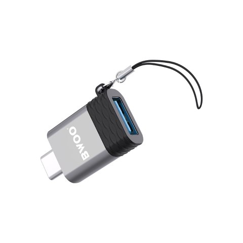 BWOO adapter USB - USB-C szary OTG BZ-35 BWOO adapter USB - USB-C szary OTG BZ-35