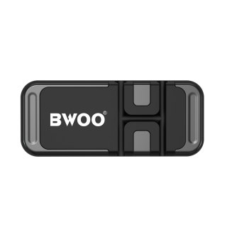 BWOO magnetyczny uchwyt samochodowy z organizerem na kable ZJ117 czarny