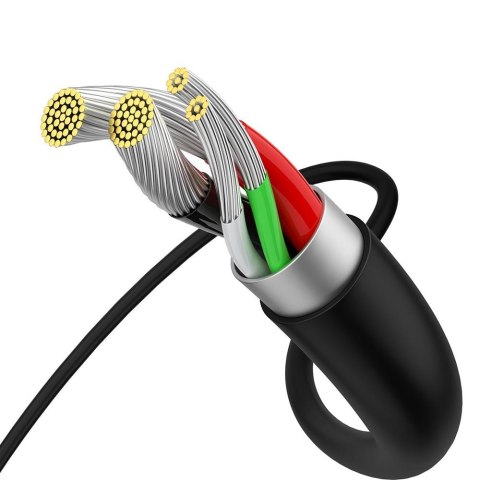Baseus kabel Superior USB - microUSB 1,0 m 2,0A czarny Baseus kabel Superior USB - microUSB 1,0 m 2,0A czarny