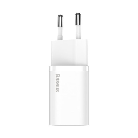 Baseus ładowarka sieciowa Super Si PD 30W 1x USB-C biała Baseus ładowarka sieciowa Super Si PD 30W 1x USB-C biała