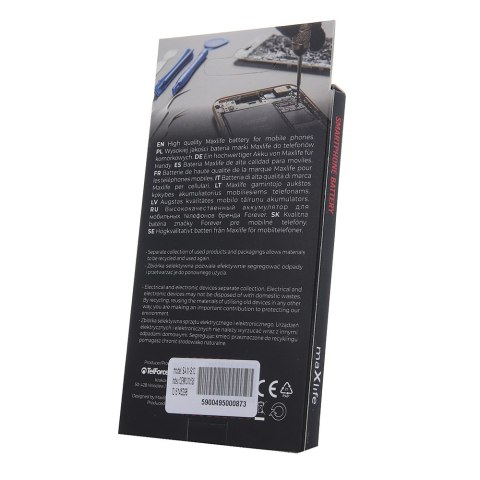Bateria Maxlife do Samsung S10 EB-BG973ABU 3400mAh Bateria Maxlife do Samsung S10 EB-BG973ABU 3400mAh