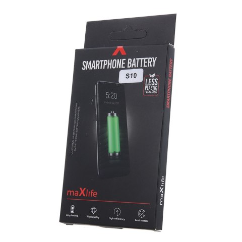 Bateria Maxlife do Samsung S10E EB-BG970ABU 3100mAh Bateria Maxlife do Samsung S10E EB-BG970ABU 3100mAh