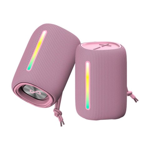 Forever głośnik Bluetooth BS-10 LED różowy Forever głośnik Bluetooth BS-10 LED różowy