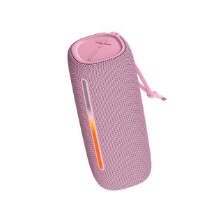 Forever głośnik Bluetooth BS-20 LED różowy