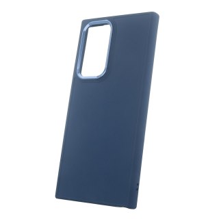 Nakładka Satin do Samsung Galaxy S22 Ultra ciemnoniebieska