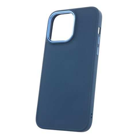 Nakładka Satin do iPhone 14 Pro Max 6,7" ciemnoniebieska Nakładka Satin do iPhone 14 Pro Max 6,7" ciemnoniebieska