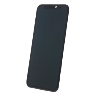 Wyświetlacz z panelem dotykowym iPhone XS Hard Oled ZY COF czarny
