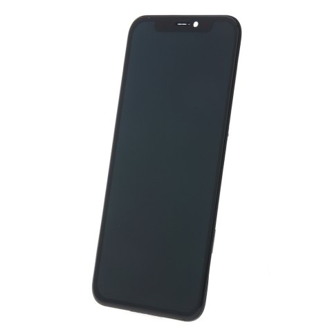 Wyświetlacz z panelem dotykowym iPhone XS Hard Oled ZY COF czarny Wyświetlacz z panelem dotykowym iPhone XS Hard Oled ZY COF czarny