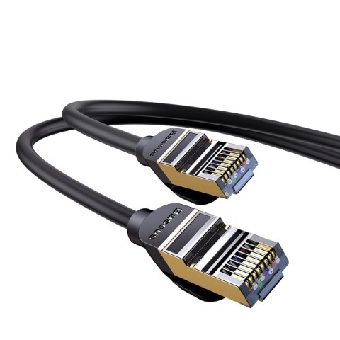 Baseus Speed Seven szybki kabel sieciowy RJ45 10Gbps 5m czarny (WKJS010501) Baseus Speed Seven szybki kabel sieciowy RJ45 10Gbps 5m czarny (WKJS010501)