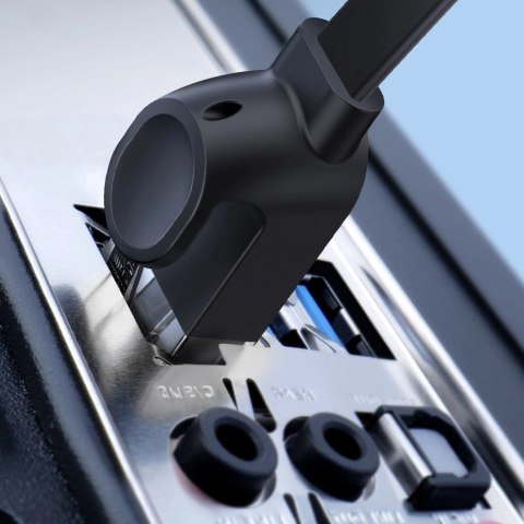Baseus Speed Six kabel sieciowy płaski RJ45 1000Mbps 2m czarny (WKJS000101) Baseus Speed Six kabel sieciowy płaski RJ45 1000Mbps 2m czarny (WKJS000101)