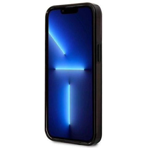 Etui Karl Lagerfeld Gradient Ikonik Karl&Choupette na iPhone 13 Pro / iPhone 13 - czarne Etui Karl Lagerfeld Gradient Ikonik Karl&Choupette na iPhone 13 Pro / iPhone 13 - czarne