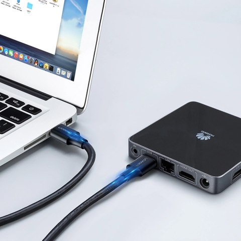 Kabel Ugreen US128 90576 USB-A 3.0 / USB-A 3.0 5Gb/s 3m - czarny Kabel Ugreen US128 90576 USB-A 3.0 / USB-A 3.0 5Gb/s 3m - czarny