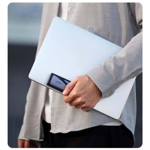 Kieszeń Ugreen CM400 90264 na dysk SSD M.2 z portem USB-C 3.2 - szara Kieszeń Ugreen CM400 90264 na dysk SSD M.2 z portem USB-C 3.2 - szara