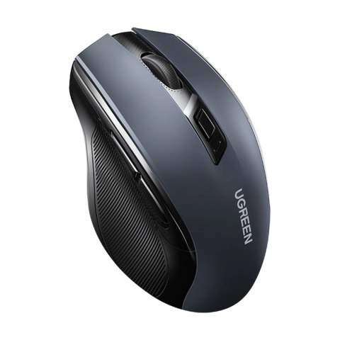 Mysz Ugreen MU006 optyczna bezprzewodowa USB 2.4GHz 4000 DPI - czarna Mysz Ugreen MU006 optyczna bezprzewodowa USB 2.4GHz 4000 DPI - czarna