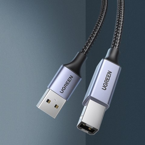 Ugreen kabel USB Typ B do drukarki (męski) - USB 2.0 (męski) 480 Mbps 5 m czarny (US369 90560) Ugreen kabel USB Typ B do drukarki (męski) - USB 2.0 (męski) 480 Mbps 5 m czarny (US369 90560)