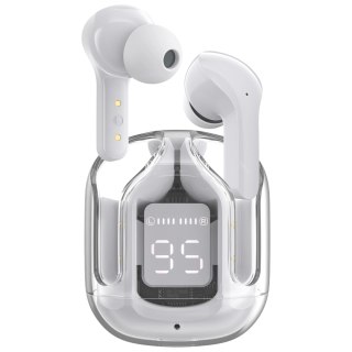 Acefast T6 dokanałowe słuchawki bezprzewodowe TWS Bluetooth - szare