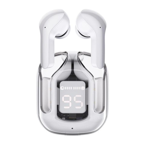 Acefast T6 dokanałowe słuchawki bezprzewodowe TWS Bluetooth - szare Acefast T6 dokanałowe słuchawki bezprzewodowe TWS Bluetooth - szare