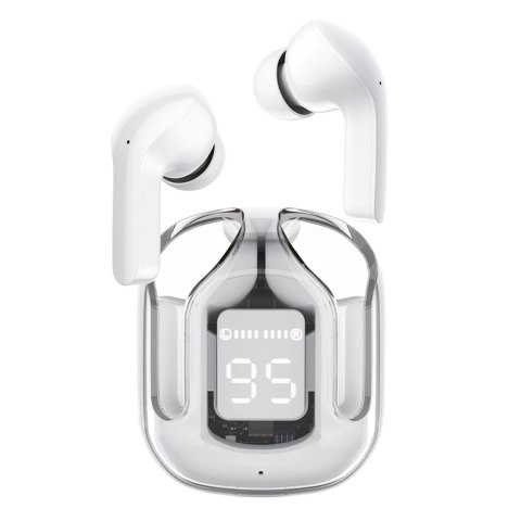 Acefast T6 dokanałowe słuchawki bezprzewodowe TWS Bluetooth - szare Acefast T6 dokanałowe słuchawki bezprzewodowe TWS Bluetooth - szare