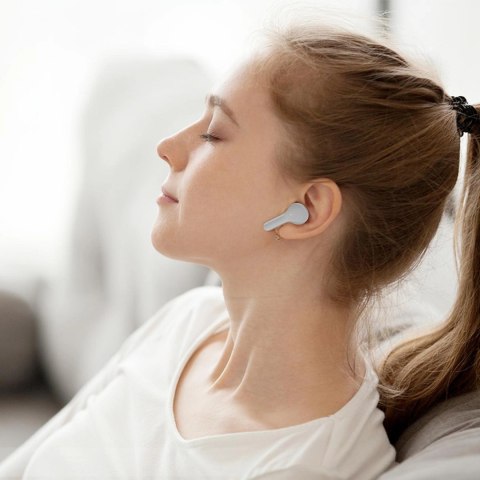 Acefast T6 dokanałowe słuchawki bezprzewodowe TWS Bluetooth - szare Acefast T6 dokanałowe słuchawki bezprzewodowe TWS Bluetooth - szare