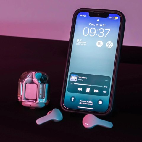 Acefast T6 dokanałowe słuchawki bezprzewodowe TWS Bluetooth - zielone Acefast T6 dokanałowe słuchawki bezprzewodowe TWS Bluetooth - zielone