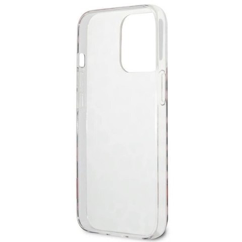 Etui Guess Leopard na iPhone 13 Pro / iPhone 13 - różowe