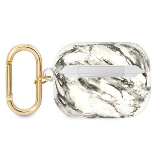 Etui Guess Marble Strap Collection na AirPods Pro - szare